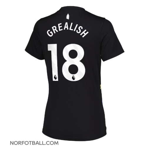 Billige Fotballdrakt Everton Jack Grealish #18 Replika Tredjedrakt Dame 2025-26 Kortermet Billige Fotballdrakt Everton Jack Grealish #18 Replika Tredjedrakt Dame 2025-26 Kortermet